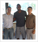 Gelson, Rogelio Avila and Flavio.